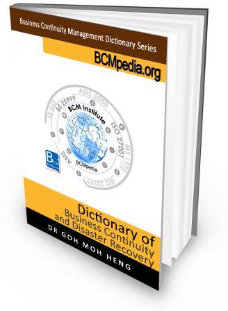 File:3D BCM Institute Business Continuity and Disaster Recovery Dictionary WebDictionary 1st Edition 3D.jpg